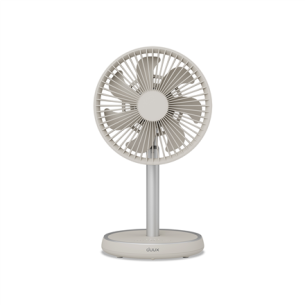 Duux Fan | Rize Flex | Stand Fan | Greige | Diameter 21 cm | Number of speeds 4 | Oscillation | 10 W