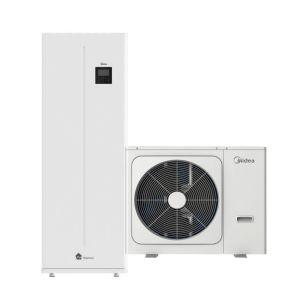 Õhk-vesi soojuspump Midea M-Thermal Arctic 12,1 kW, 240L boiler